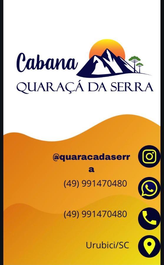 Cabana Quaraca Da Serra Урубиси Экстерьер фото