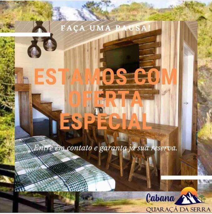 Cabana Quaraca Da Serra Урубиси Экстерьер фото